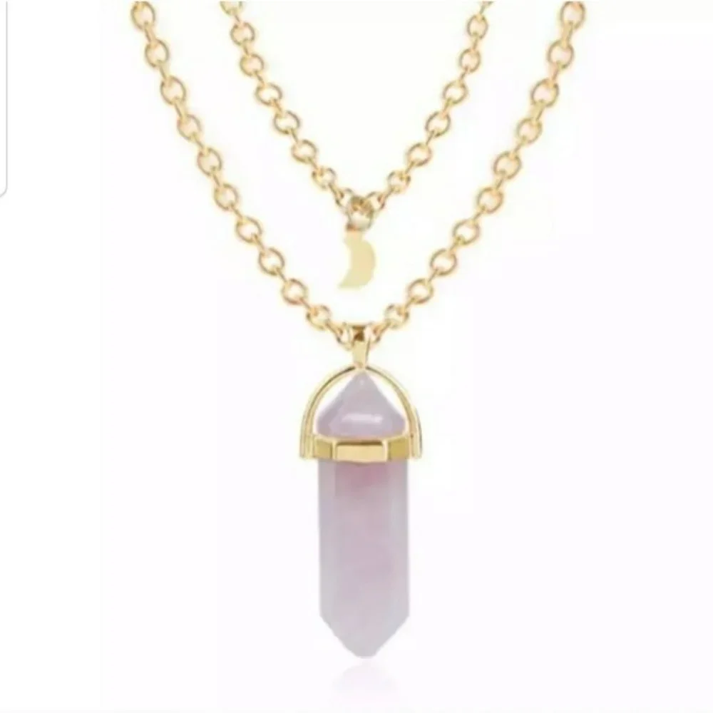 ☆Karina☆ Layered Pendant necklace - Picture 2 of 3